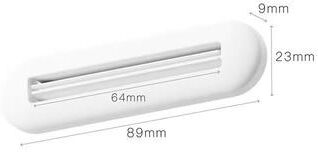 Perfect Picks Market Efficient Toothpaste Squeezer Roller Clip Easy Tube Squeezer Tool For Bathroom Organization 1pcs