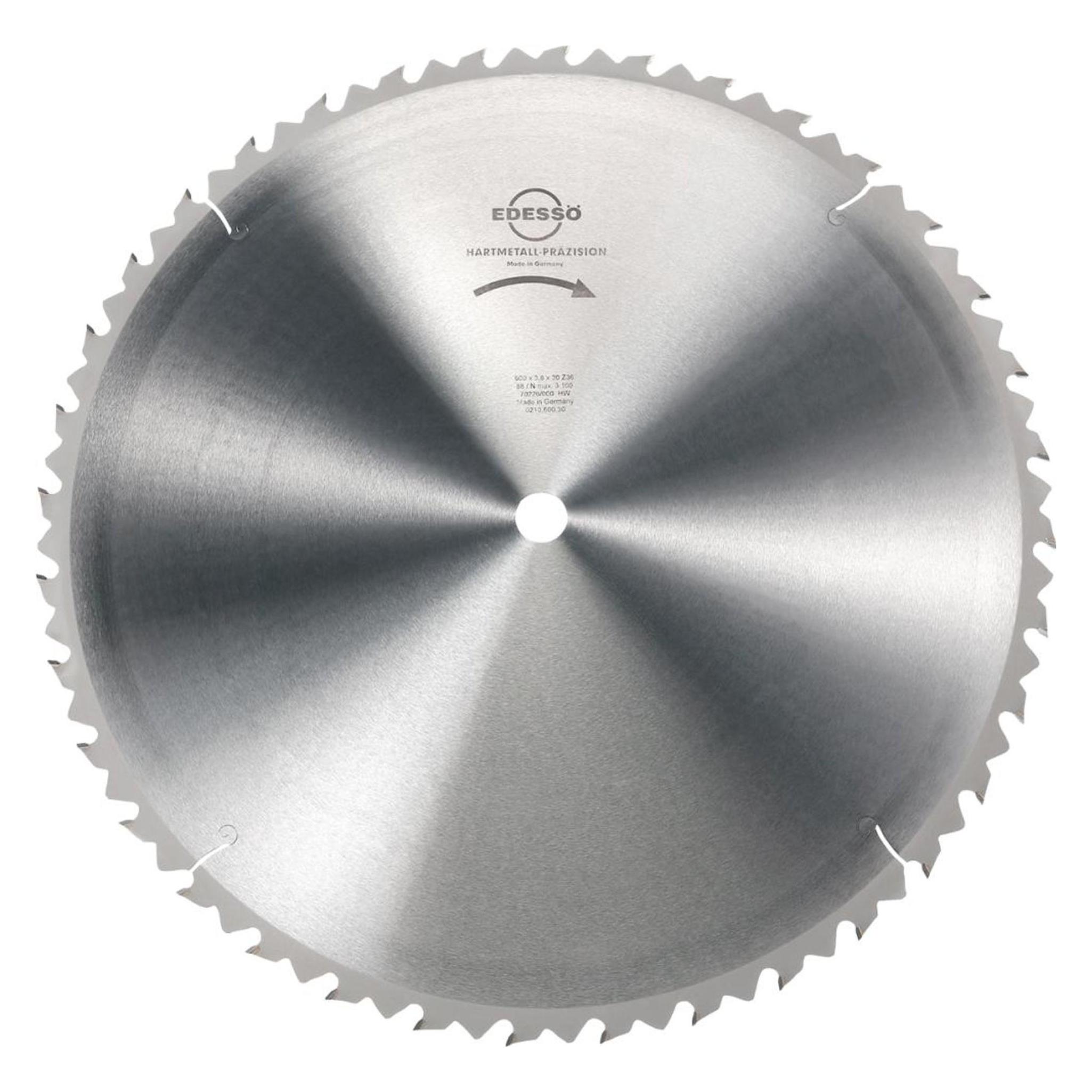 Edessö 21060030 Kreissägeblatt 600x3,8x30mm Z36 LWZ aus HW (4010912410640)