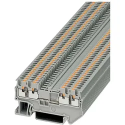 Phoenix Contact Term Block 1.5mm Quattro Spring Grey, Elektronikkabel + Stecker, Grau