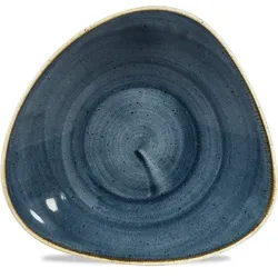 Churchill Stonecast Blueberry Schale Tief Dreieck 27.2x26.7cm