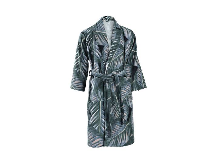 Kayoom Bademantel, Schwarz, Graugrün, unisex, Heimtextilien, Badtextilien, Bademäntel, Bademäntel Herren