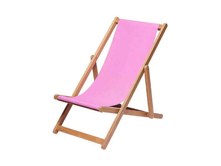 Home and More Kinder-Strandstuhl Pink 68 x 46 x 68 cm
