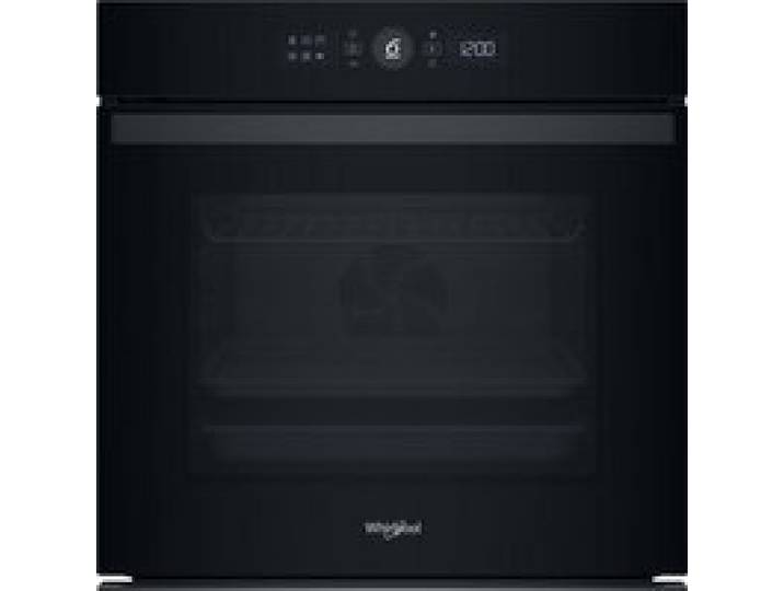 Four encastrable multifonction pyrolyse + hydrolyse - WHIRLPOOL - Absolute - Verre noir - Porte froide - 73 L