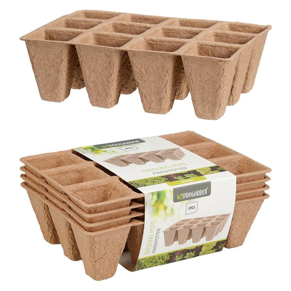 ProGarden Seeding trays with 12 openings, 4 uts (66968873)
