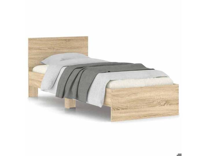 Promo 2026  Lit simple&lit adulte Structure de lit - Cadre de lit - avec tête de lit 90x190cm 5564504