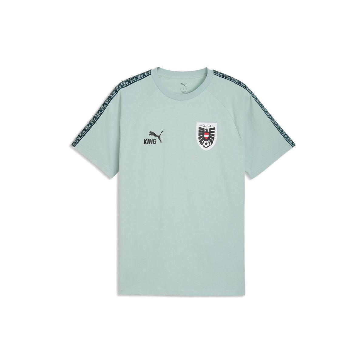 Puma öfb King Tee modern mint-puma black (23) L 783906-23-L