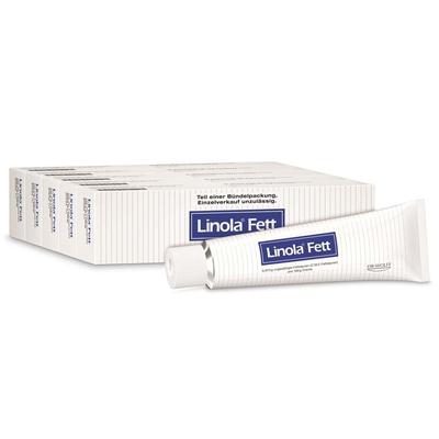 Linola fett Creme 5x100 g