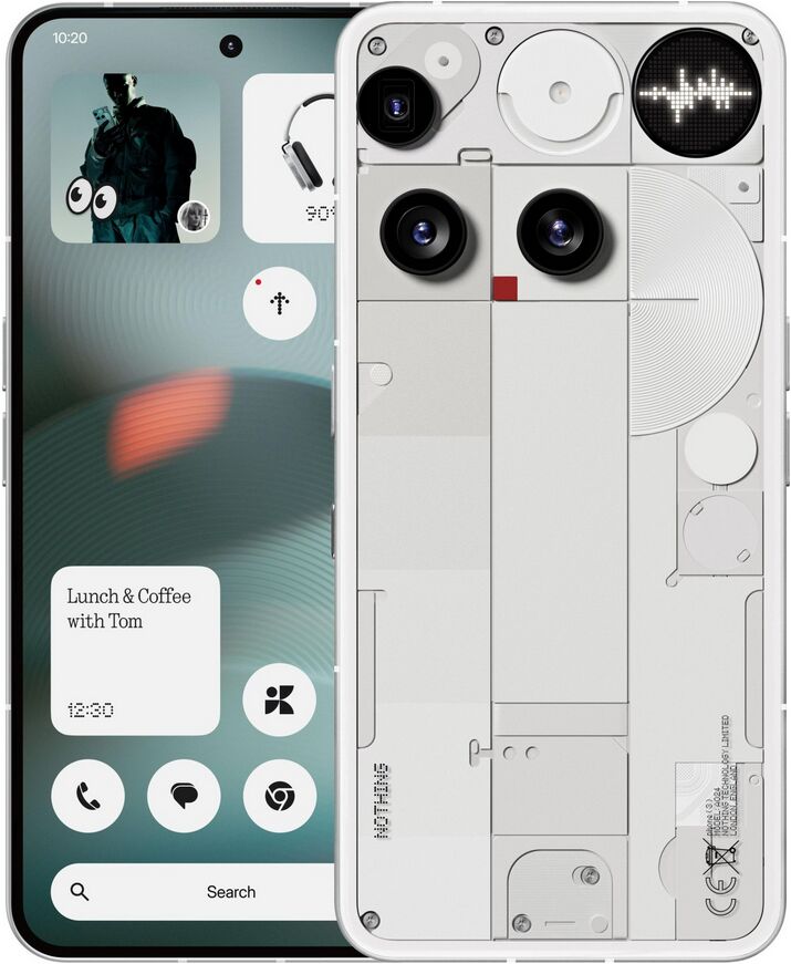 Nothing phone (3)   12 GB   256 GB   blanc - Refurbished