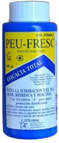 Estel-Farma Peu-Fresc Deodorant Fußpuder 100 gr