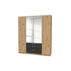 Drehtürenschrank  Moffat ¦ holzfarben ¦ Maße (cm): B: 181 H: 210
