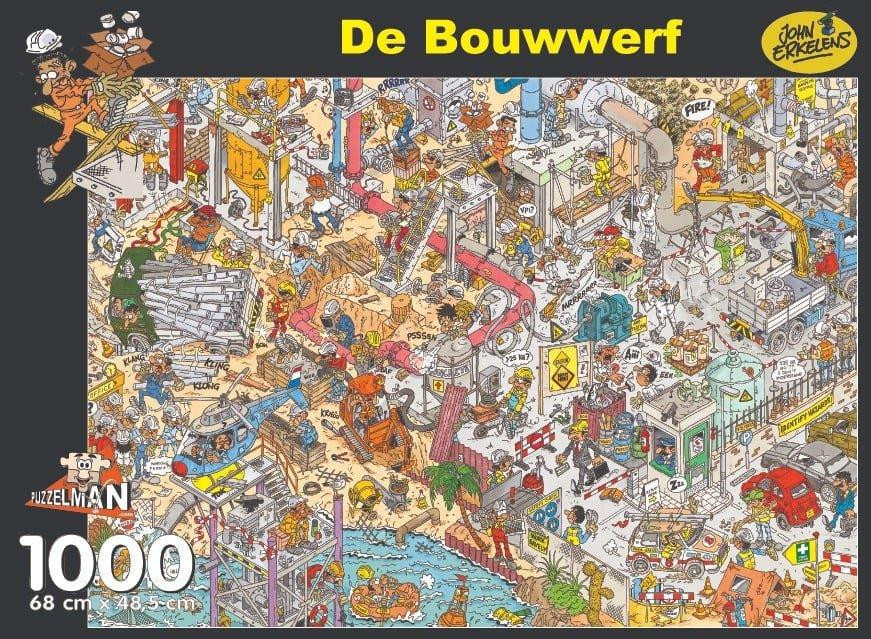 Puzzelman Puzzel De Bouwwerf 1000 stukjes van John Erkelens