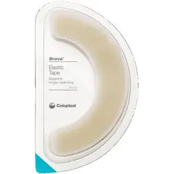 BRAVA elastischer Fixierstreifen gebogen 20 St