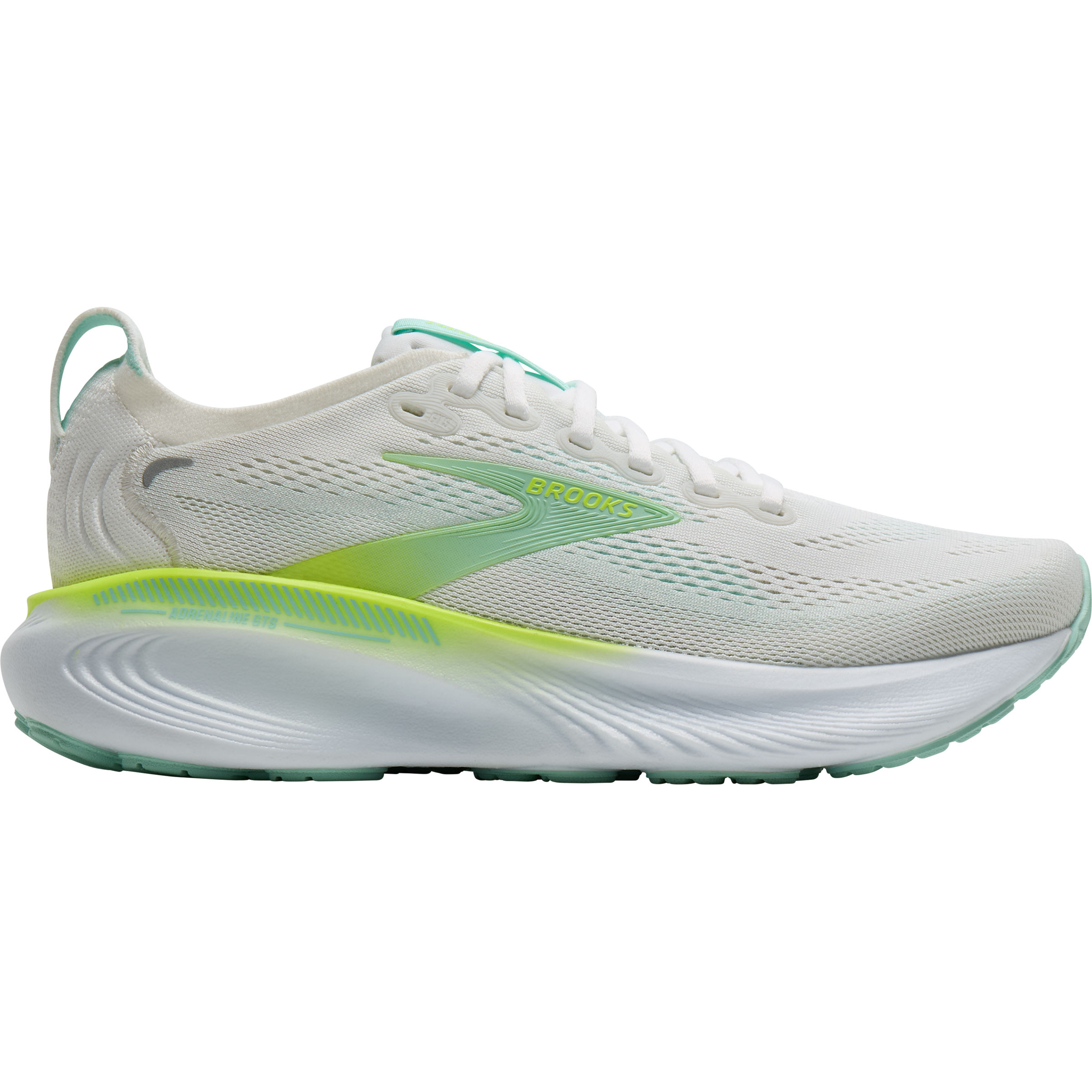 Brooks Adrenaline GTS 25 Damen Laufschuhe weiss Größe 38 Laufen Atmungsaktiv