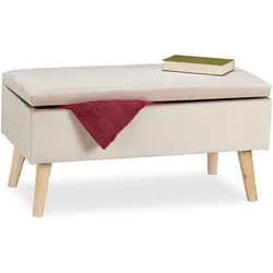 Relaxdays, Sitzbank, Sitzbank (80 cm)