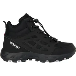 Viking, Unisex, Wanderschuhe, Track Mid WP Sl (30), Schwarz