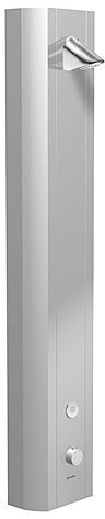 Schell Linus Vorwand-Duschpaneel 008190899 mit CVD-Touch-Elektronik, Alu-eloxiert