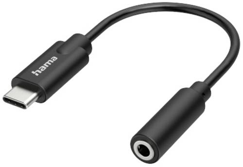 Hama USB 2.0 Adapter [1x USB-C Stecker - 1x Klinkenbuchse 3.5 mm]