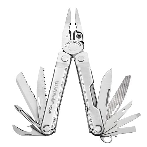 Leatherman Rebar Multi-Tool Zwart RVS met Nylon Holster