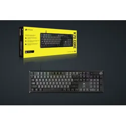 CORSAIR Gaming K70 CORE, Steel Gray, MLX RED, USB, DE