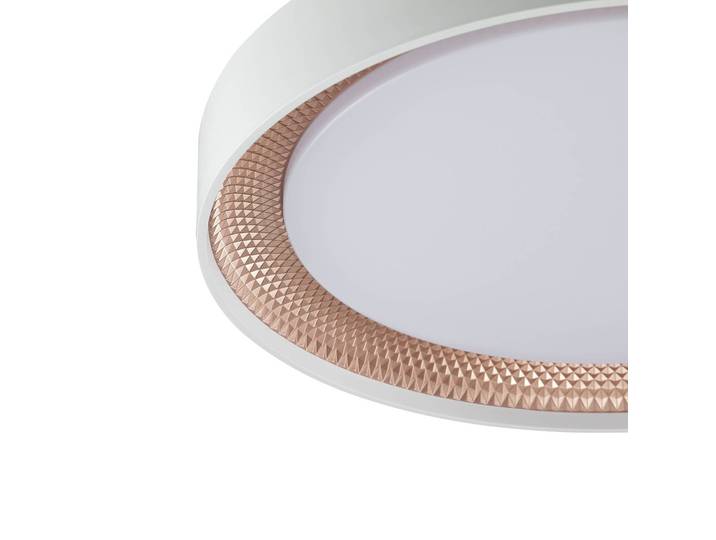 Brilliant LED Deckenlampe Waldo, dimmbar, weiß / opal, für Wohn- / Esszimmer, Metall, Modern, LED Deckenleuchte