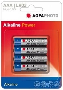 AGFAPHOTO Alkaline Power LR03 Alkaline AAA Micro Batterie 1.5 V 4er Pack