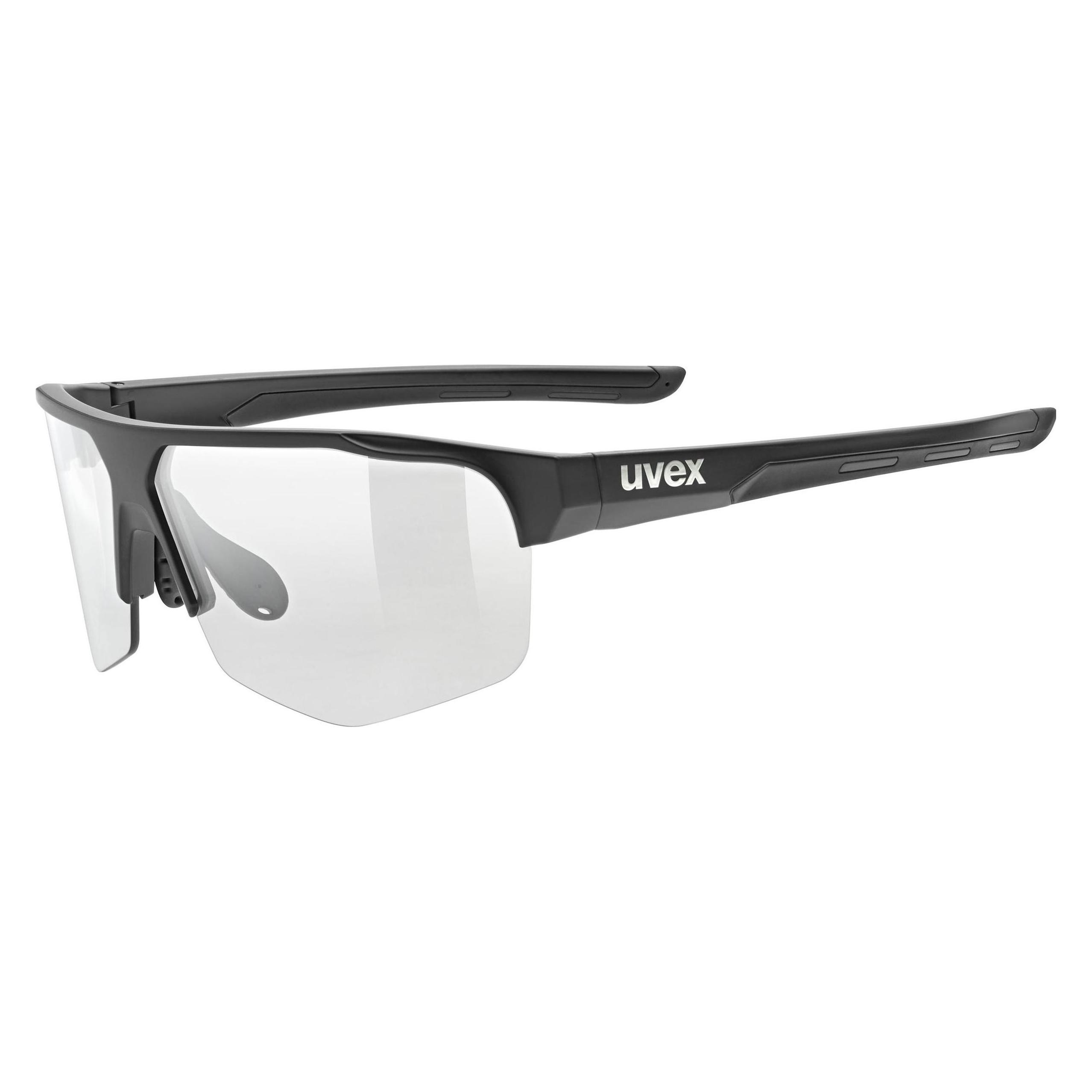 Uvex axos set (black matt (silver), Clear, Mirror Silver) (5330812216)