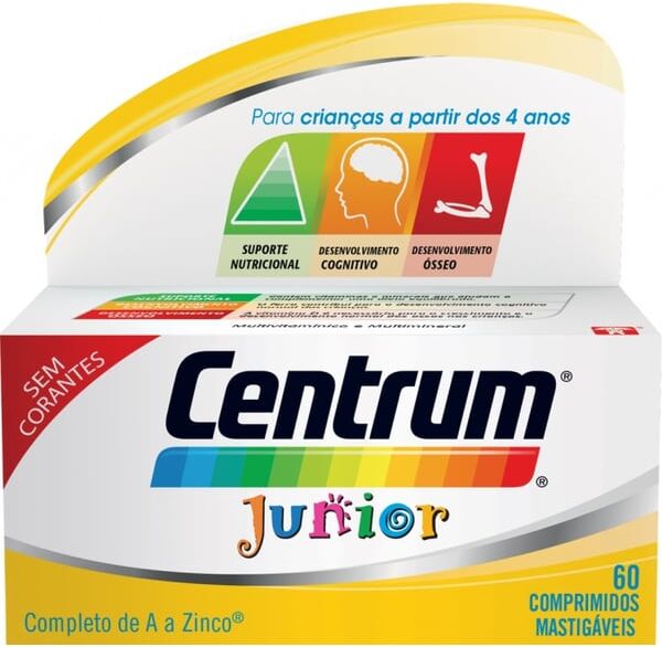 Centrum Júnior Comprimidos Mastigáveis x30