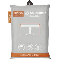 Siena Garden AquaS.Tischhül.220x100x70 T44667 Schutzhülle Polyester Hellgrau