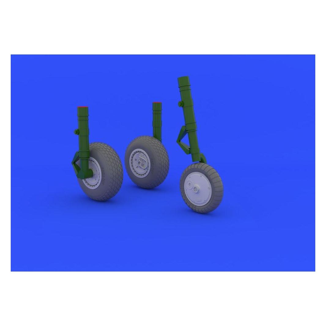 Eduard Me 262 wheels for Trumpeter (632031)