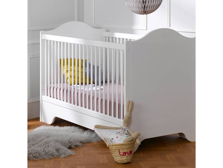 Lit bébé évolutif Bébé Provence Occitane Blanc
