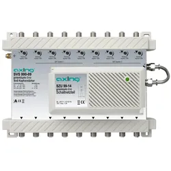 Axing SVS990-09 Breitband-Kopfverstärker, 15 - 27 dB, 5 - 2200 MHz, 9 Ein-/Ausgänge SVS99009 SVS 990-09
