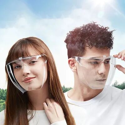 Inspire Daily Merch High Transparency Goggles, Full Face High Definition Anti Fog Protective Mask, Splash Resistant For Nail Tools transpparent antifog
