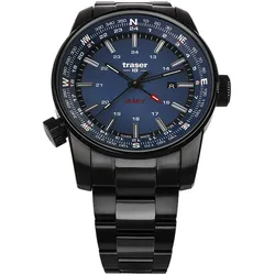 Traser H3 Tactical Adventure Collection P68 Pathfinder GMT 109524 - blau,anthrazit - 46mm