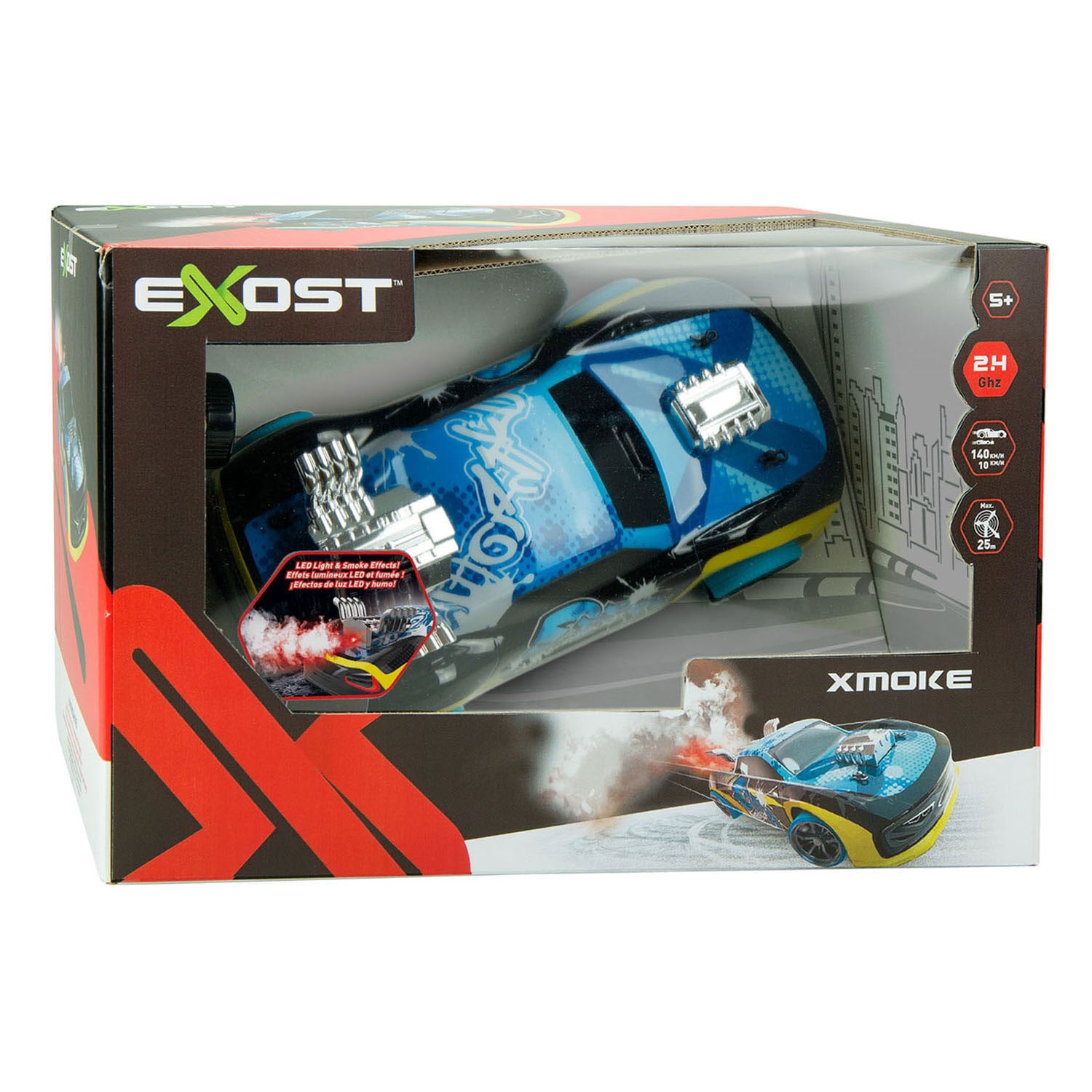 Exost Xmoke RC-voertuig met licht- en rookeffect