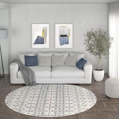 Alise Rugs Carrington Transitional Geometric Indoor Area Rug