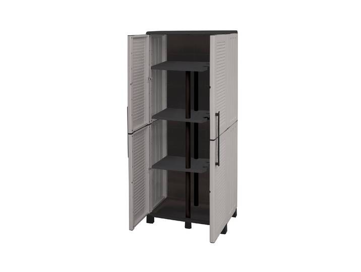 Garten-Geräteschrank Art Plast Family F69 , grau, Polypropylen (PP), Gerätehäuser, Garten-Geräteschrank