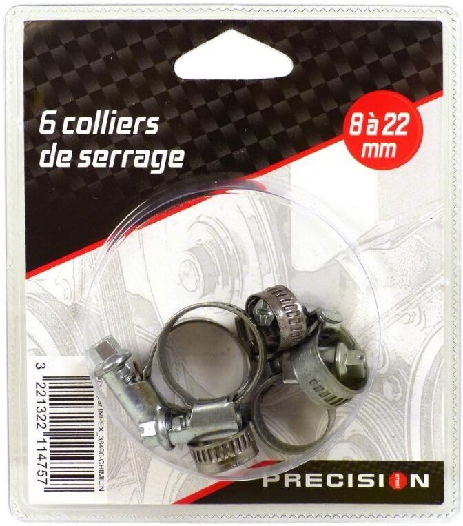 PRECISION-STEEL 211475 Hose Clamp