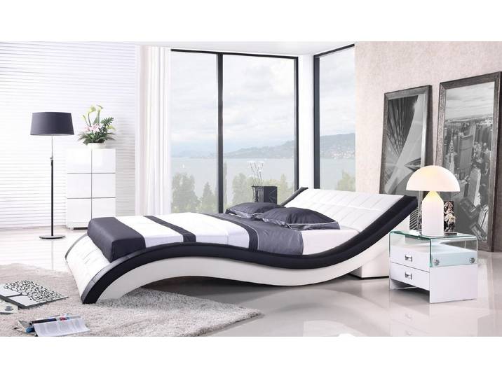 Xlmoebel Polsterbett Luxus Metallbett mit weichem Polster für elegantes Schlafzimmer (Bett), Hergestellt in Europa