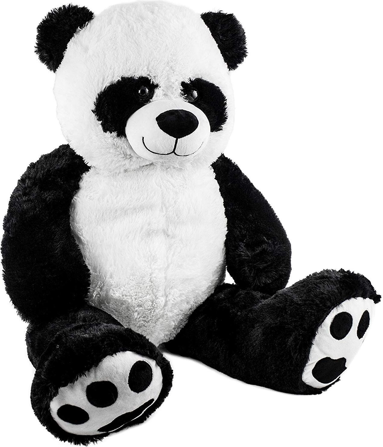 Brubaker XXL Panda Pluche Knuffel, 100 cm
