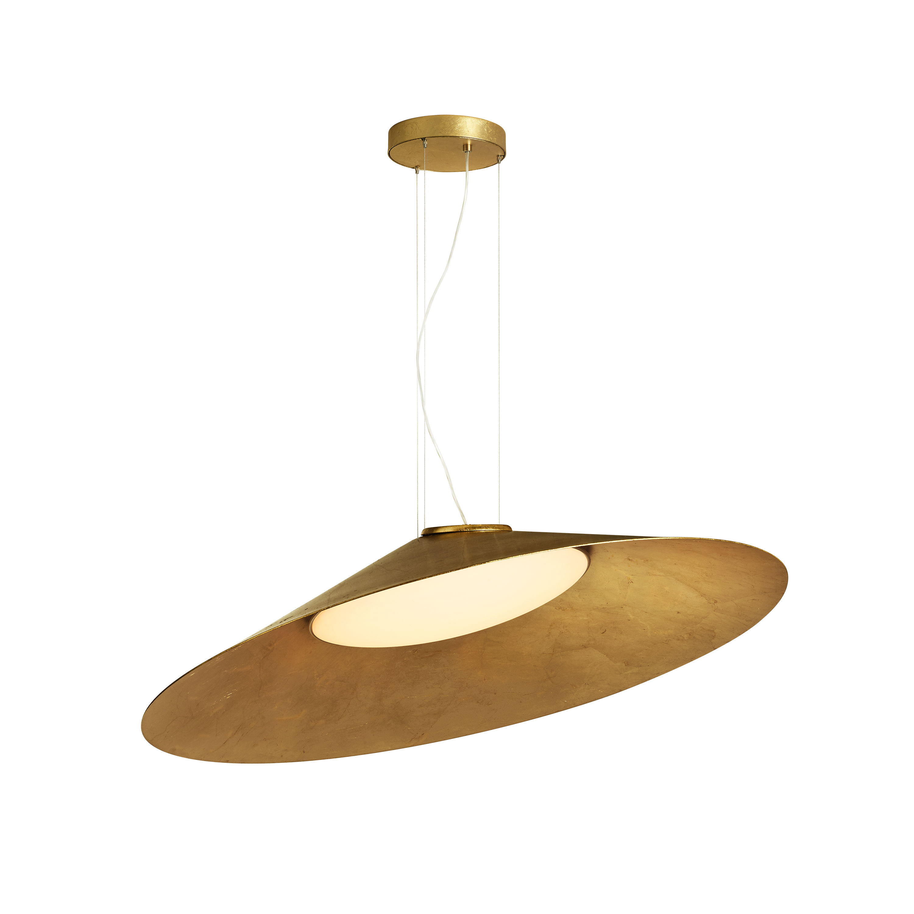Kundalini LED-Pendelleuchte KATE SUSPENSION Blattgold 510437-60230 8015086015871