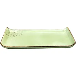 Barbequeplatte NATURE COLLECTI (LBH 33x16,50x2 cm) - grün - LBH 33x16,50x2 cm