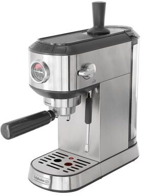 Calphalon Miniatura Compact Espresso Machine and Milk Frother in Silver