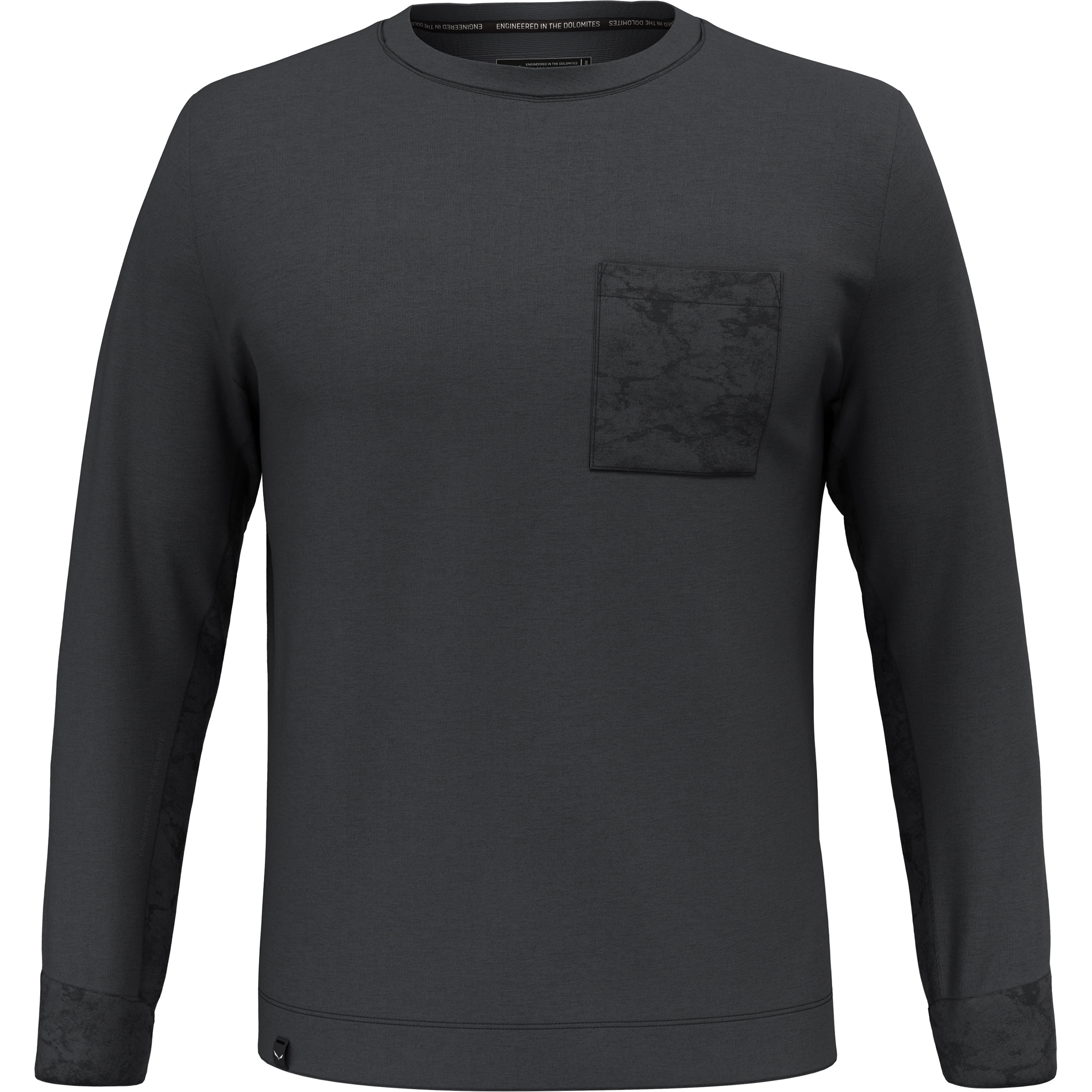 Salewa Lavaredo Hemp Herren Pullover grau Größe S Lifestyle Hautfreundlich