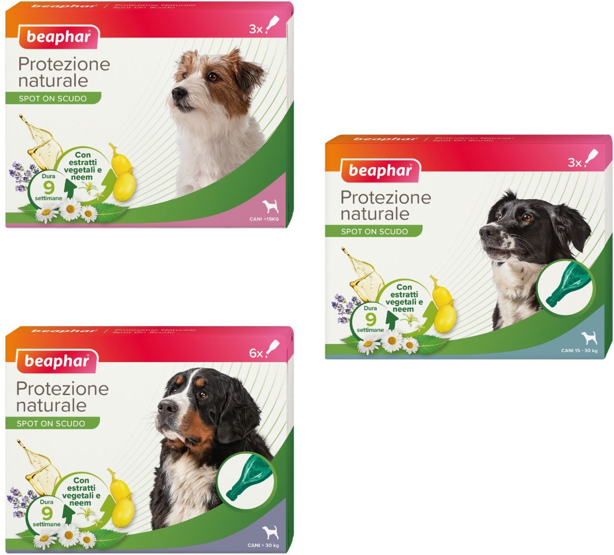 Beaphar Spot On Antiparassitario Naturale per Cani
