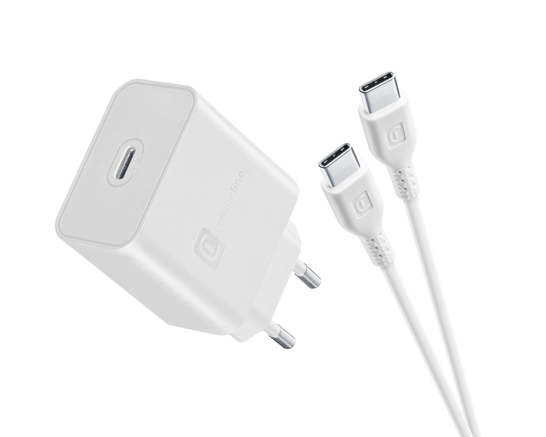Cellular Line Super Fast Charger Kit PD 45W ACHSMKITC2C45WW