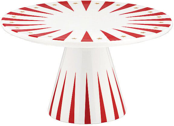 Alessi Weihnachts Etagere rot EG