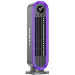 Awei F52 3600mAh column fan grey, Ventilator, Grau