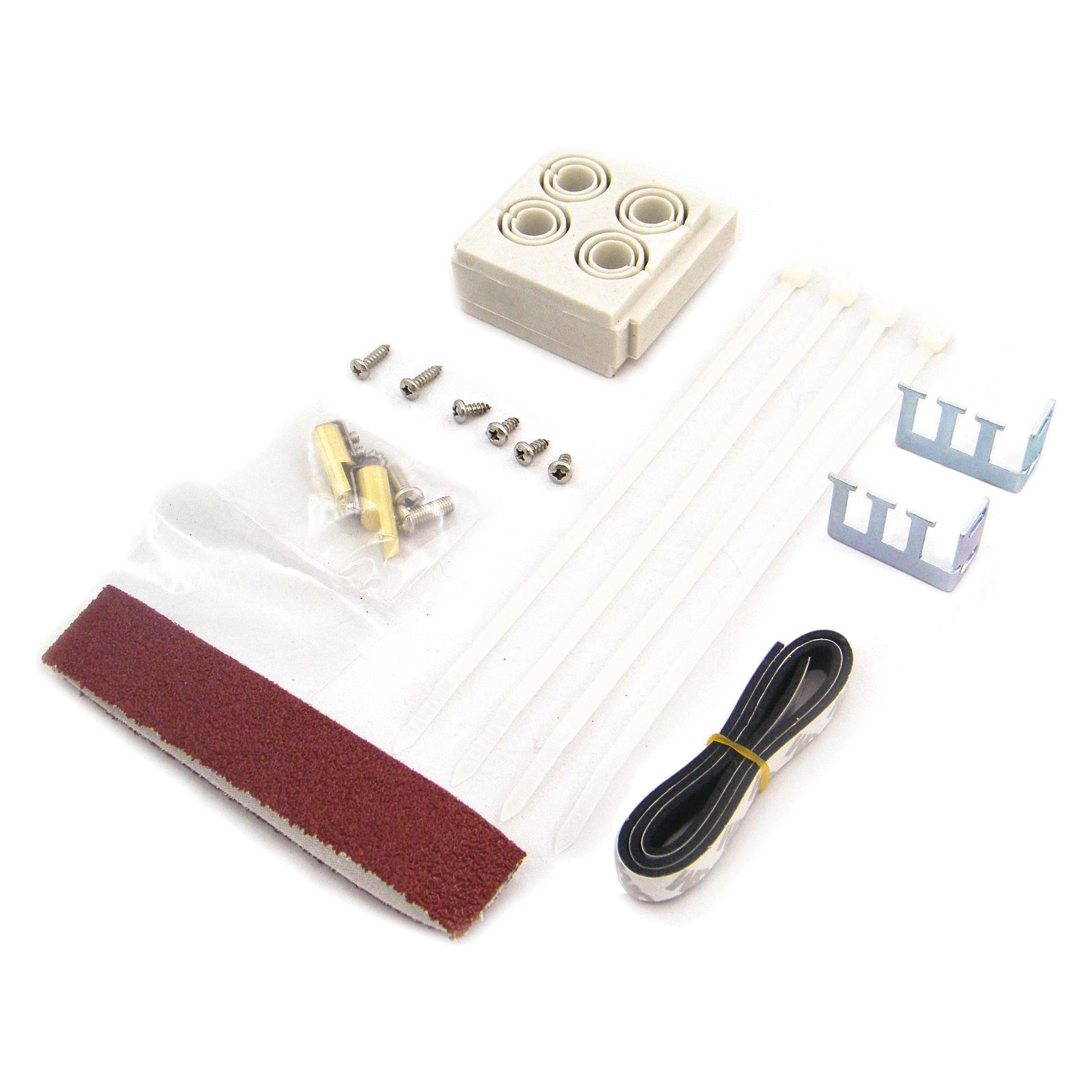 Lightwin Kabeleinführungskit für LSB Spleiss- und Patchgehäuse, 4 Kabel Zubehör (LSB KIT-MCS-4X20)