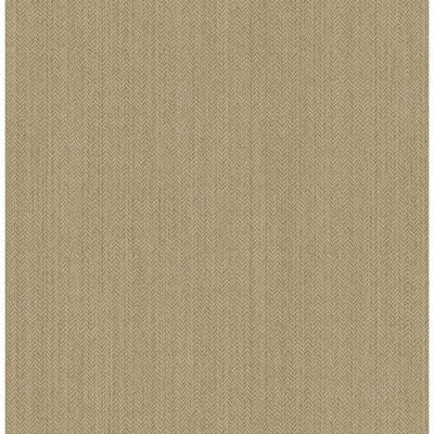 Seabrook Designs Jardin Chevron Linen Unpasted Wallpaper