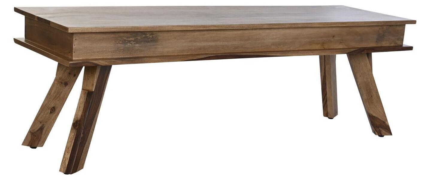 Couchtisch Sheesham 140x40x45 cm Natur Massivholz